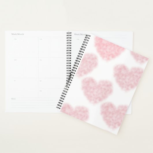 Puffy Heart Aesthetic Planner (Display)