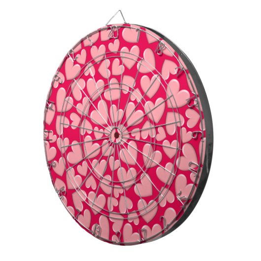 Puffy Heart Dartbord (Voorkant Rechts)