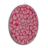 Puffy Heart Dartbord (Voorkant Links)