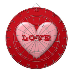 Puffy Heart Dartbord