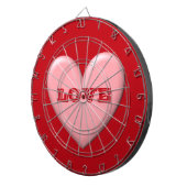 Puffy Heart Dartbord (Voorkant Rechts)