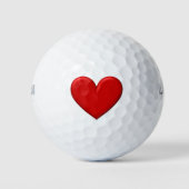 Puffy Heart Golfballen (Voorkant)