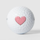 Puffy Heart Golfballen (Voorkant)
