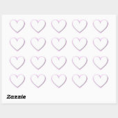 Puffy Heart Hart Sticker (Vel)