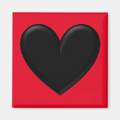 Puffy Heart Magneet (Voorkant)