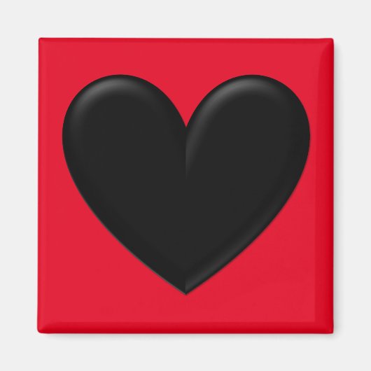 Puffy Heart Magneet (Voorkant)