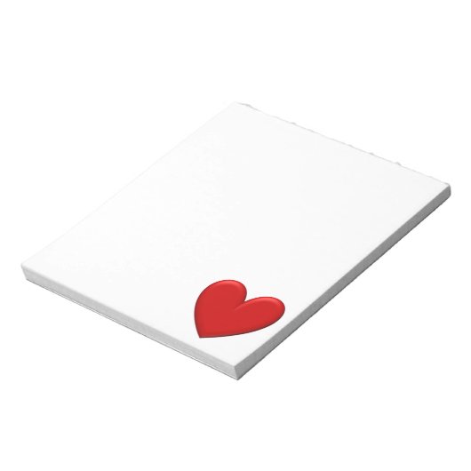 Puffy Heart Notitieblok (Linkerzijde)