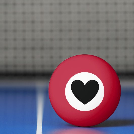 Puffy Heart Pingpongbal (Net)