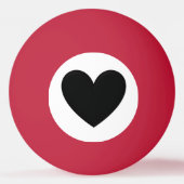 Puffy Heart Pingpongbal (Achterkant)