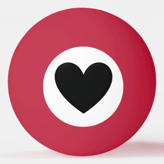 Puffy Heart Pingpongbal (Achterkant)