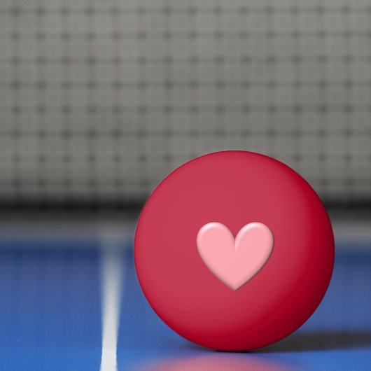 Puffy Heart Pingpongbal (Net)