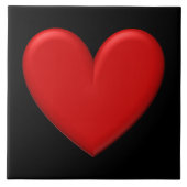 Puffy Heart Tegeltje (Voorkant)