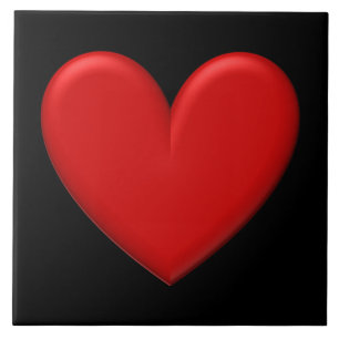 Puffy Heart Tegeltje