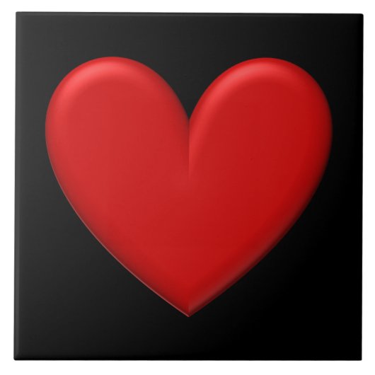 Puffy Heart Tegeltje (Voorkant)