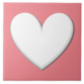 Puffy Heart Tegeltje (Voorkant)