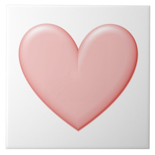 Puffy Heart Tegeltje (Voorkant)