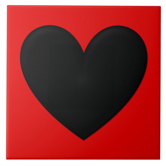 Puffy Heart Tegeltje (Voorkant)