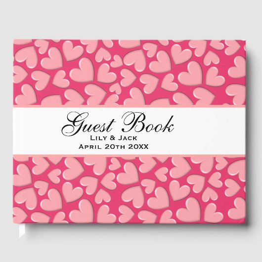 Puffy Hearts Gastenboek (Voorkant)