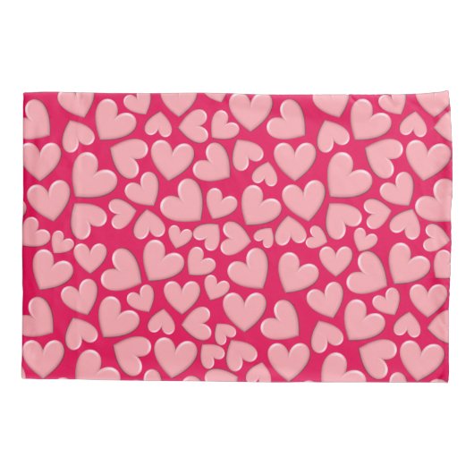 Puffy Hearts Kussensloop (Achterkant)