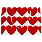 Puffy Hearts Large Cadeautasje (Voorkant)