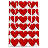 Puffy Hearts Medium Cadeauzakje (Voorkant)