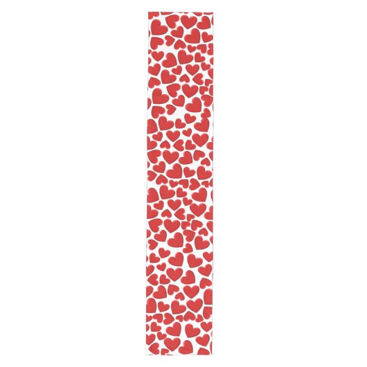  Puffy Hearts Medium Tafelloper (Voorkant)