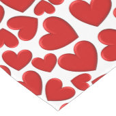  Puffy Hearts Medium Tafelloper (Hoek)