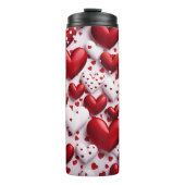 Puffy Hearts Thermokopje Thermosbeker (Voorkant)