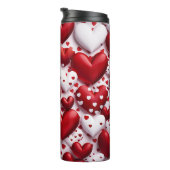 Puffy Hearts Thermokopje Thermosbeker (Geroteerd rechts)