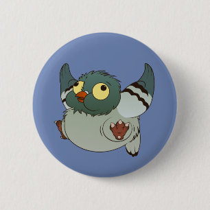 Puffy Pigeon - Puffy Badge Ronde Button 5,7 Cm