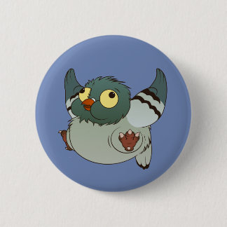 Puffy Pigeon - Puffy Badge Ronde Button 5,7 Cm