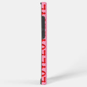 Puffy Red LOVE Samsung Galaxy Hoesje (Rechterkant)