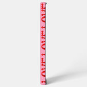 Puffy Red LOVE Samsung Galaxy Hoesje (Linkerkant)