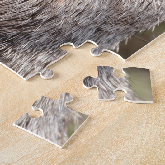 Puffy the Squirrel Cigarette Smoking Smoker Funny Legpuzzel (Zijkant)