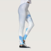 Puffy White Clouds en Blue Sky Leggings (Rechts)