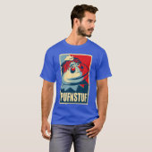 PUFNSTUF Funny obscure popculture reference T-shirt (Voorkant volledig)