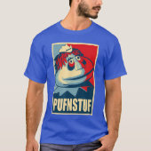 PUFNSTUF Funny obscure popculture reference T-shirt (Voorkant)
