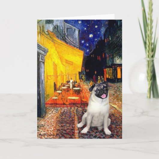 Pug 10 (gezaagd) - Terrace Cafe Kaart (Voorkant)