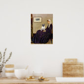 Pug 18 (vaal) - Moeder van Whistler Poster (Keuken)