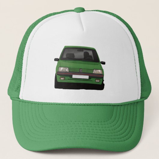 Pug 205 GTi in 19 kleuren Trucker Pet (Voorkant)