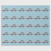 Pug 205 GTi wit Cadeaupapier (Vlak)