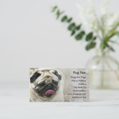 PUG #2 Foto Visitekaartje (Staand voorkant)