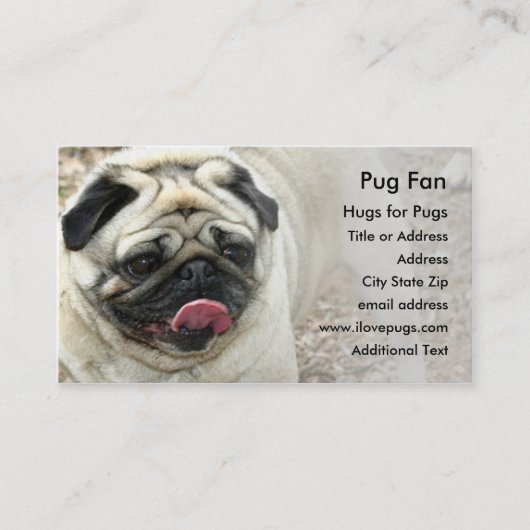 PUG #2 Foto Visitekaartje (Voorkant)