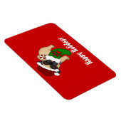 PUG #2 Kerstmis Premium magneet (Rechterzijde)