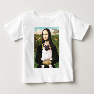Pug 3 (muurtje) - Mona Lisa