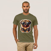PUG 3 T-SHIRT (Voorkant volledig)