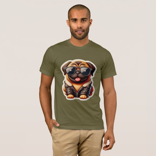 PUG 3 T-SHIRT (Voorkant volledig)