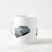  Pug 404 Coupé 2 afbeeldingen - 20 kleuren Koffiemok (Voorkant links)