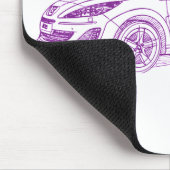 Pug 408 2011 muismat (Hoek)