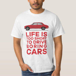 Pug 504 - Het leven is ook... saaie auto's T-Shirt